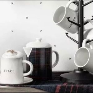 Hearth & Hand Christmas Coffee/Tea Pot (READ)